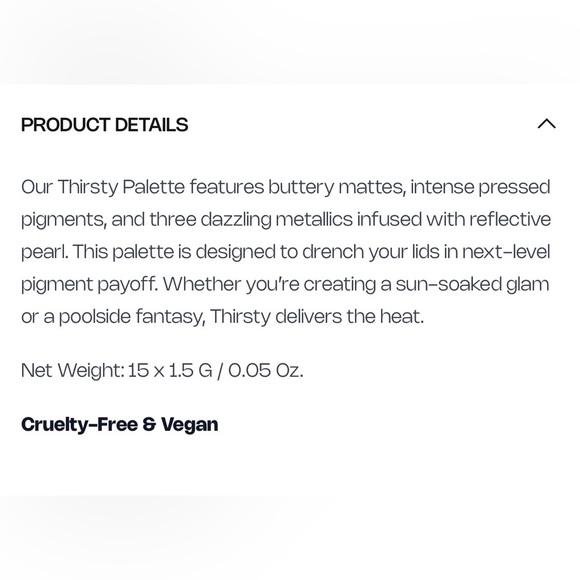 JEFFREE STAR “RE-RELEASED THIRSTY” PRESSED PIGMENT EYESHADOW PALETTE - BRAND NEW - Picture 11 of 16